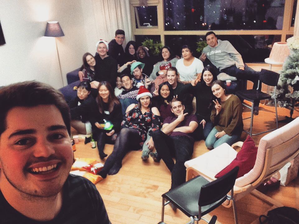 Christmas with friends in Korea