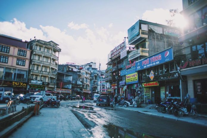 Sapa town - Vietnam.