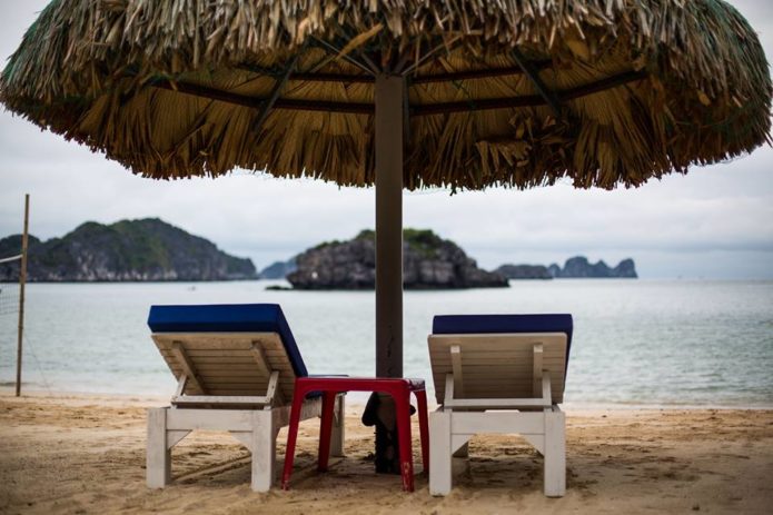 Cat Co beach, Vietnam.