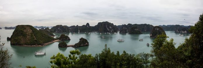Halong bay in Full, Vietnam.