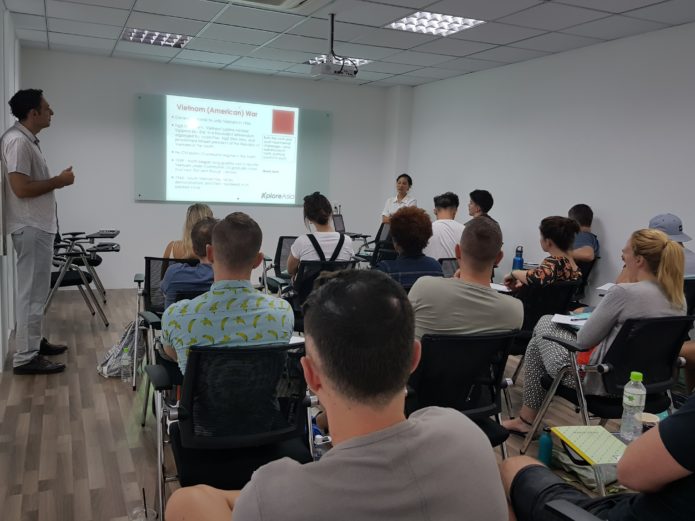 In-class Tesol Training, Vietnam.