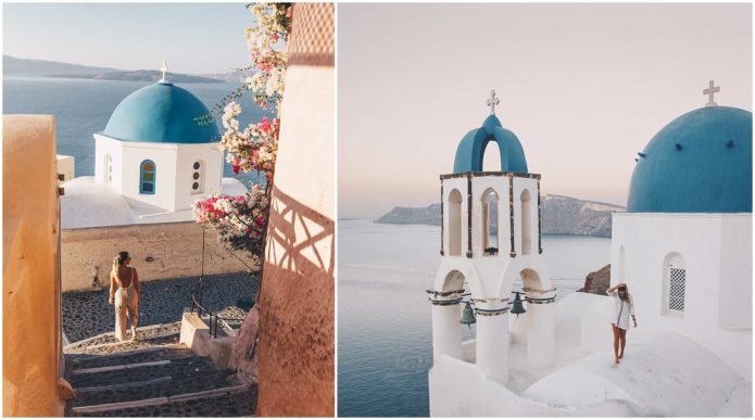 Oia, greece. Looking beautiful as always.