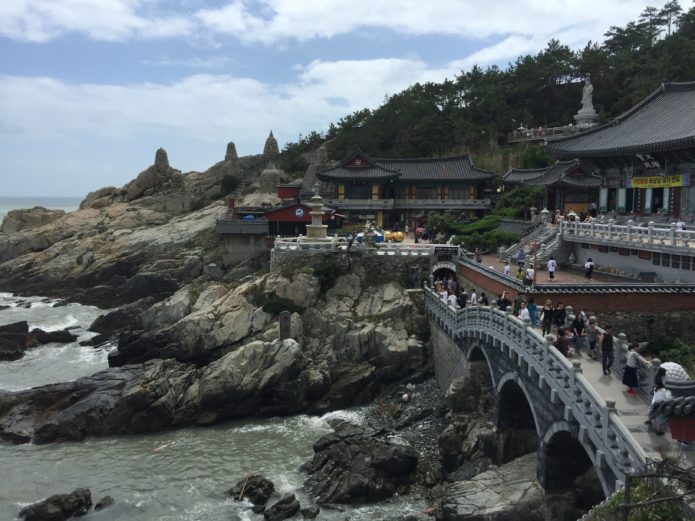 Haedong Yonggungsa temple.
