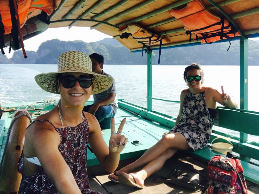 On Ha Long Bay Vietnam
