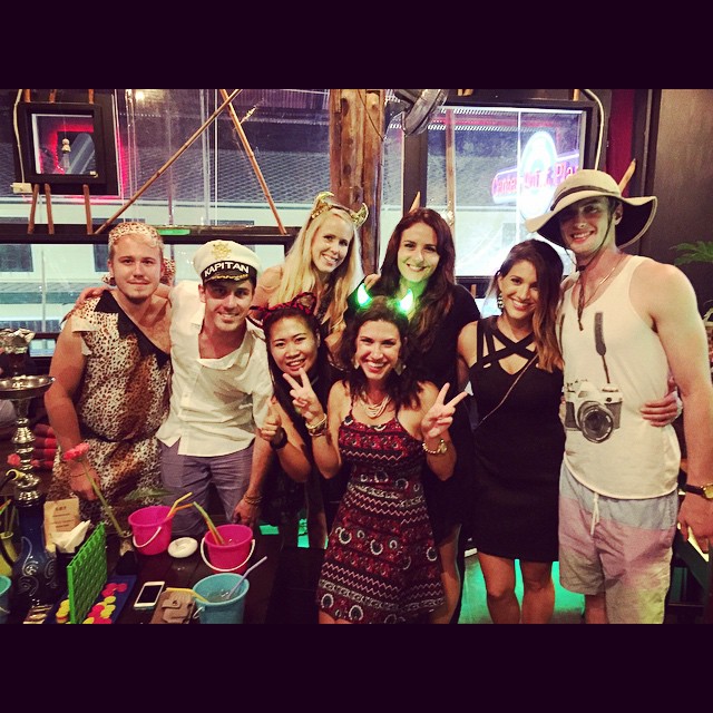 Partying in Thailand