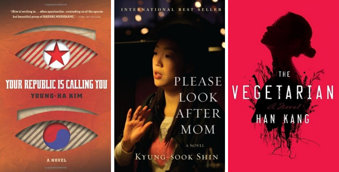 collage of three book covers
