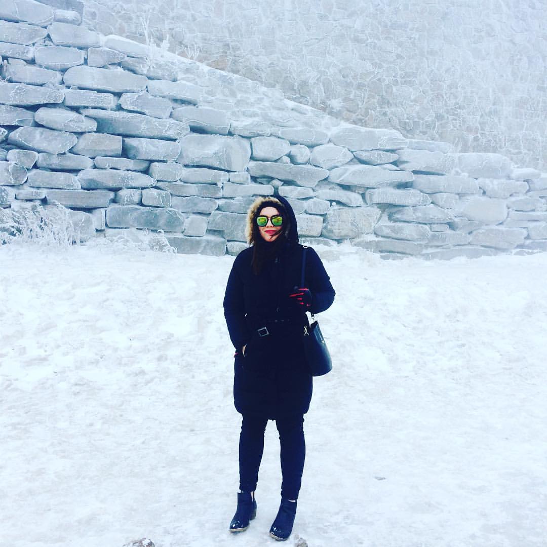 A freezing day in South Korea