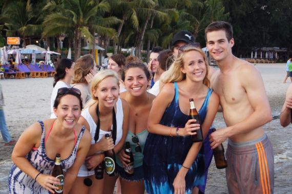 Beach Braai (Barbecue) in Thailand