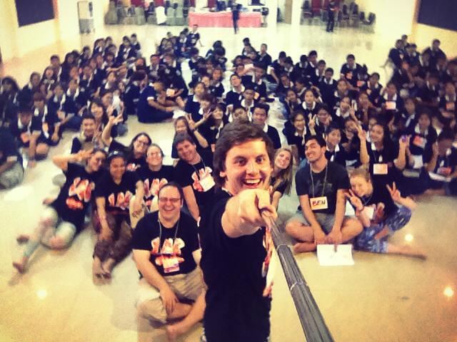 Teaching at an English camp in Thailand