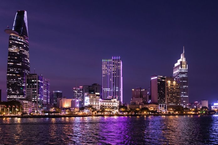 Ho Chi Minh City View, Vietnam.