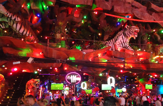 Tiger bar in Phuket, Thailand