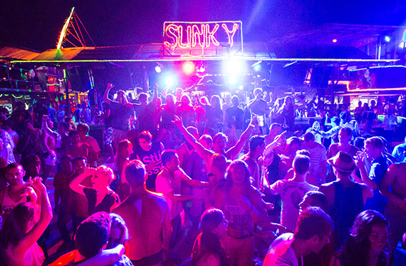 Slinky Bar on Koh Phi Phi Island in Thailand