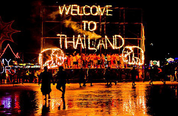 One of the top 5 party islands in Thailand