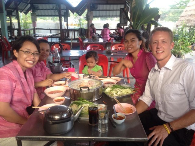 Generosity of Thai people