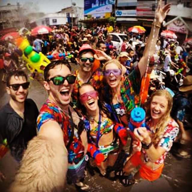 Songkran festival in Thailand