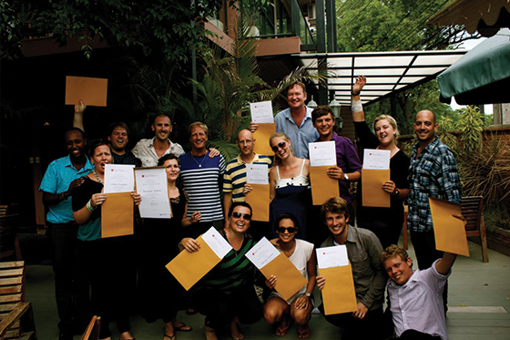 TESOL course graduates are now qualified to teach English in Thailand