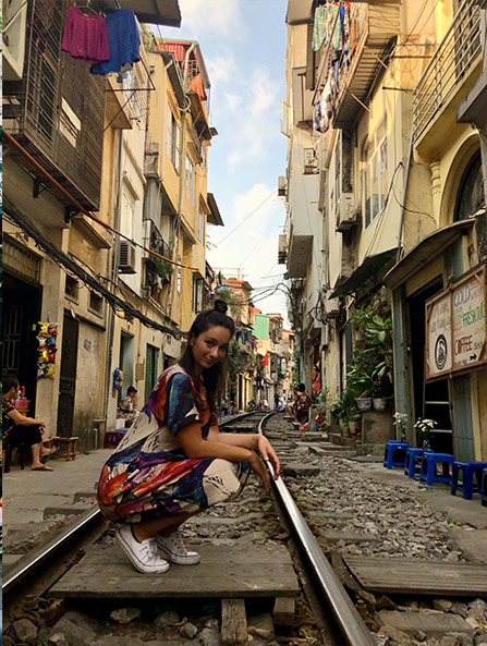 Aubrey in Hanoi Vietnam