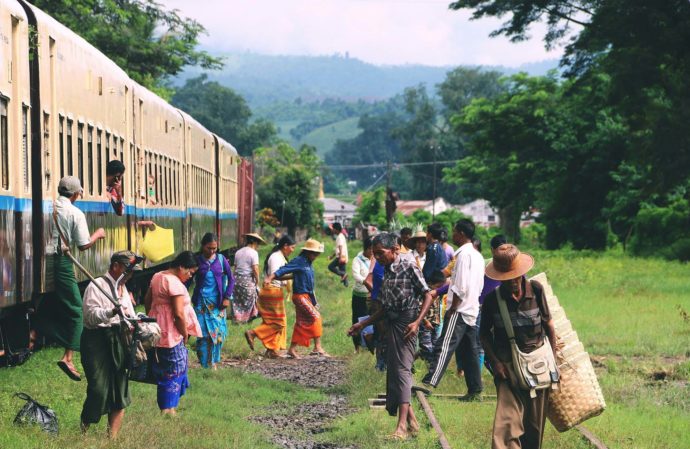 A different type of commute.