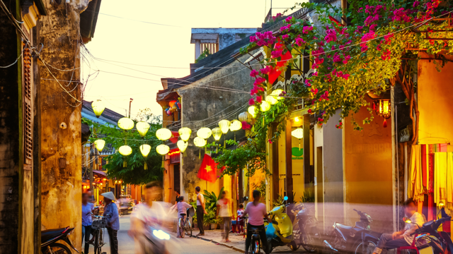 Find pockets of quiet tranquility amidst the hustle and bustle of the streets of Vietnamese cities