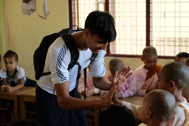 High fives all around!
