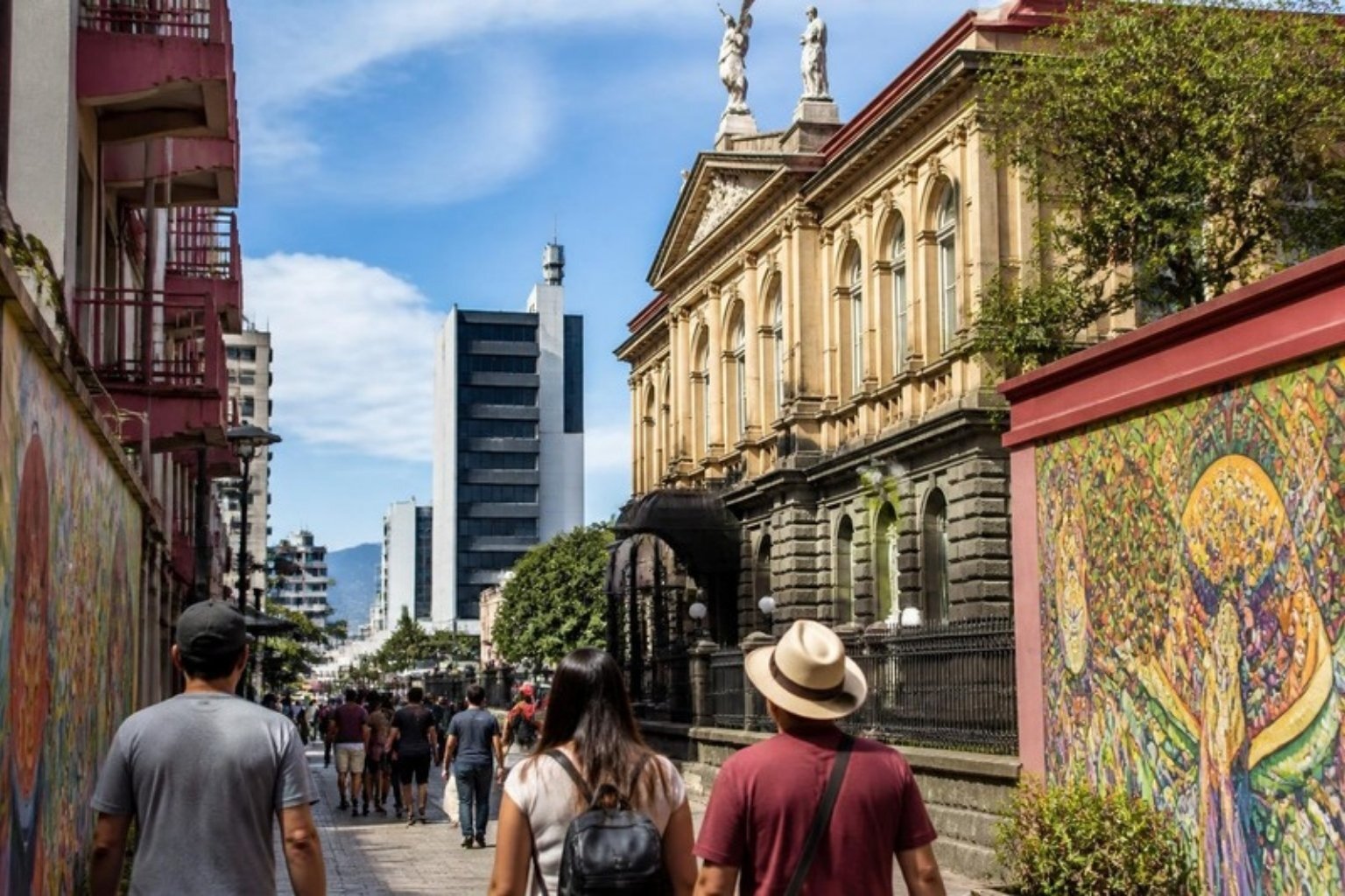 San José is the country's lively capital, with historic theatres, street art and busy markets.