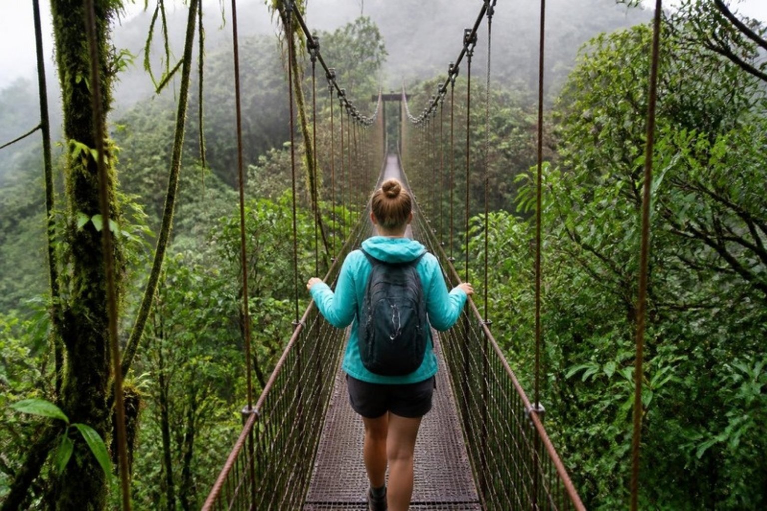 Weekends are yours to explore, from cloud forest trails to hot springs and zip-lining.