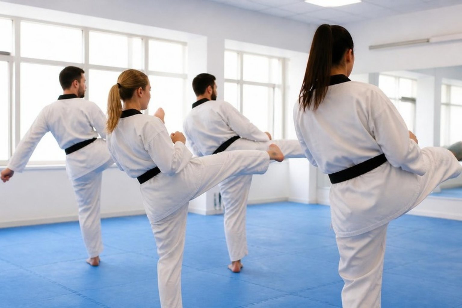 Orientation week in Incheon starts you off with Korean language and cooking classes, and a Taekwondo session with your group.