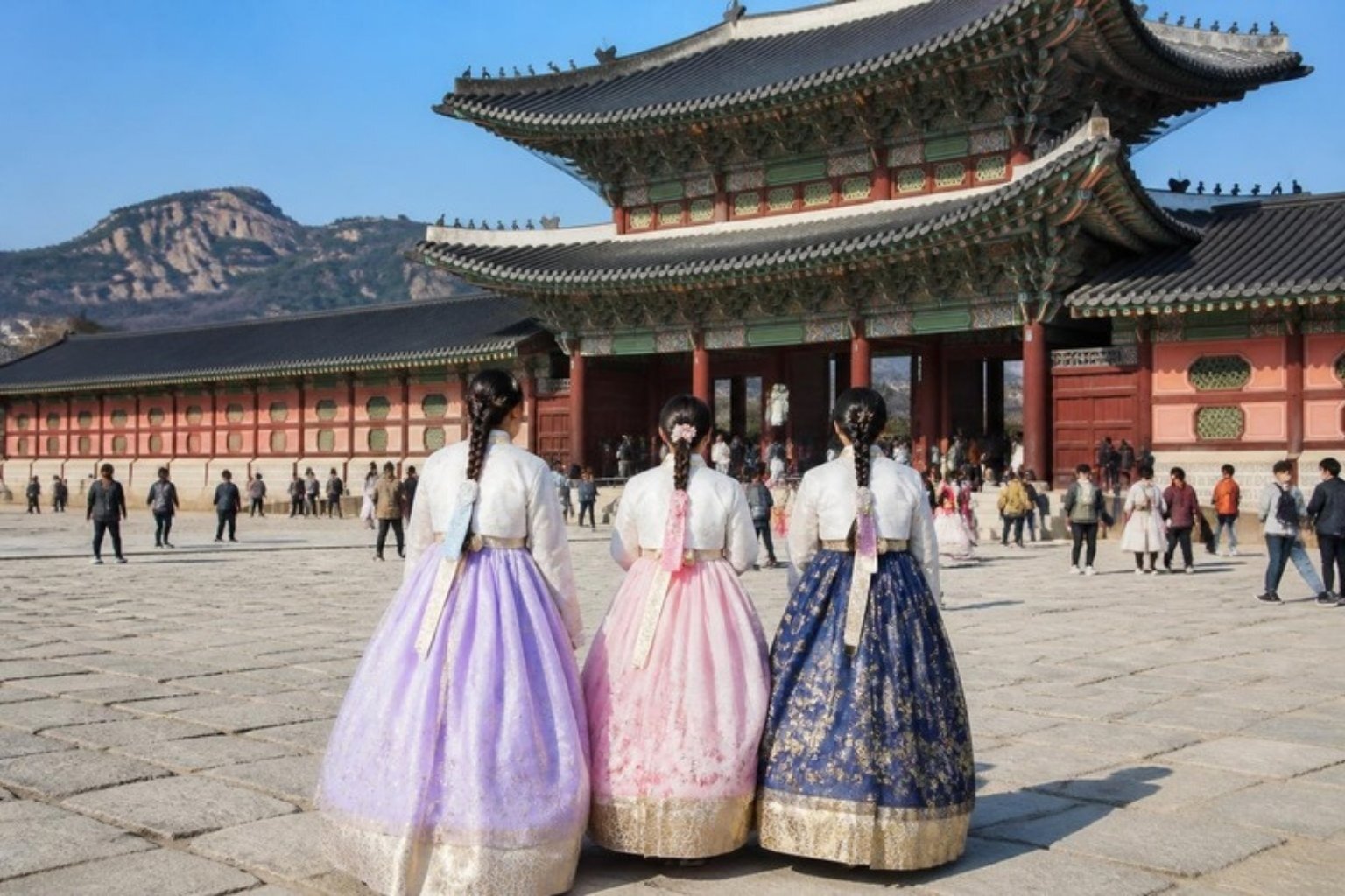 Tour Gyeongbokgung Palace in Seoul as part of your introduction to Korean history and culture.