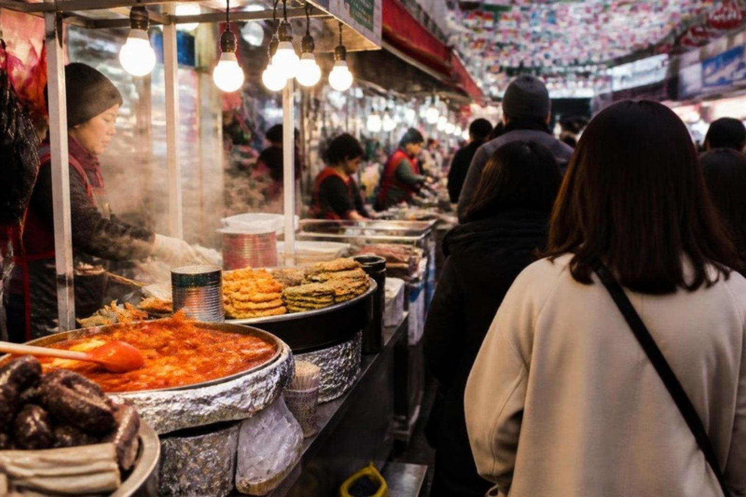 South Korea's food scene is reason enough to visit: busy markets, late-night street food and dishes you'll want to learn to cook.