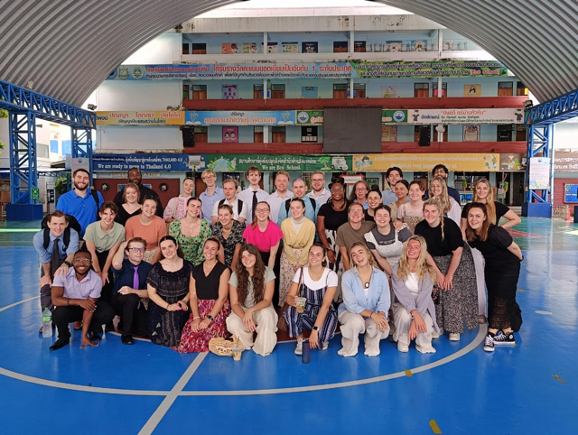 Our in-class TEFL teachers head out to a local school in Hua Hin for their teaching practical