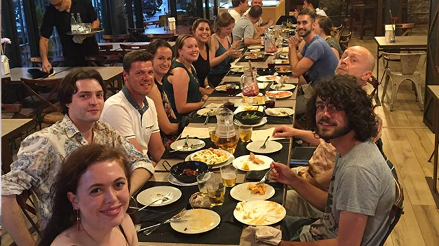 Creating life-long friendships over paella!