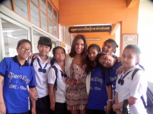 Carla Teaching in Thailand