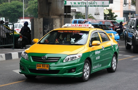 Metre taxi in Bangkok, Thailand