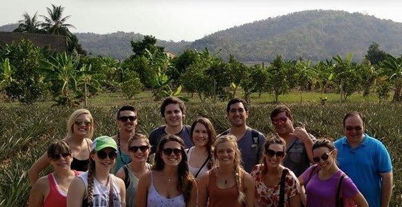 Making friends Teaching English in Thailand