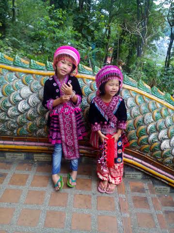Local children in Thailand
