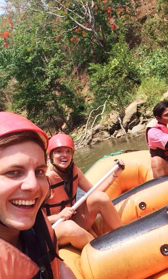 white water rafting in Chiang Mai, Thailand