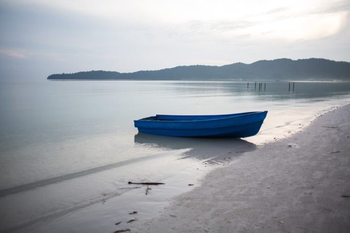Picture perfect beach views in Koh Rong Sanloem.
