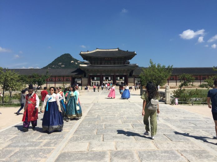 Gyeongbokgung Palace.