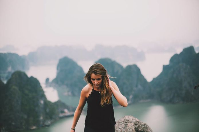 Walking in Halong Bay - Sian Owen