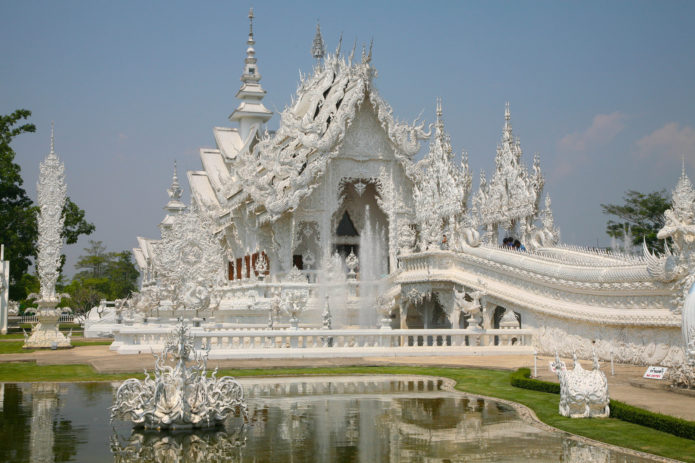 White temple, Chiang rai, Thailand.