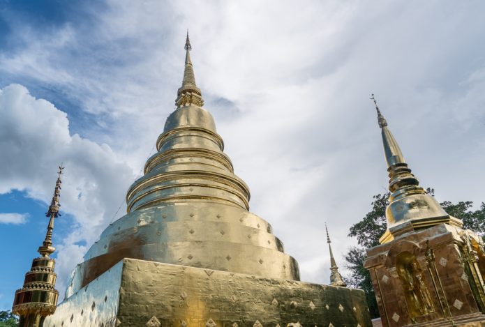 Wat Phra, Chiang mai., Thailand.