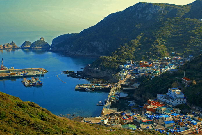 Hongdo Island, South Korea.