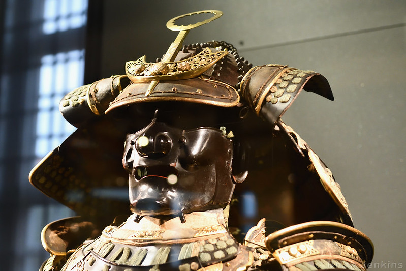 Samurai armour display during TravelBud's week-long course on cultural immersion in Japan