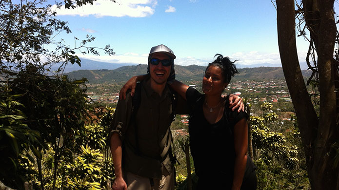Teachers hiking in Costa Rica