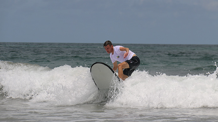 surfing in indonesia bali