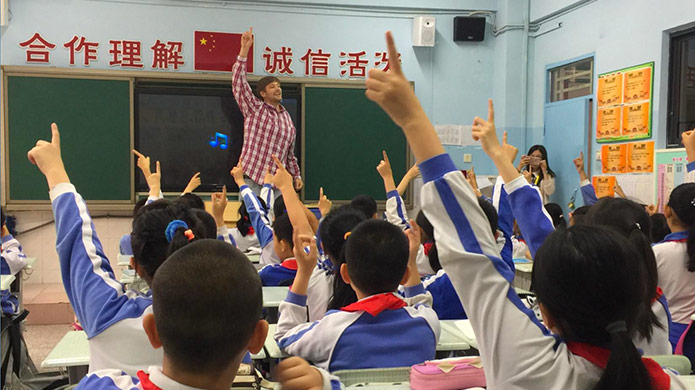 teacher in china